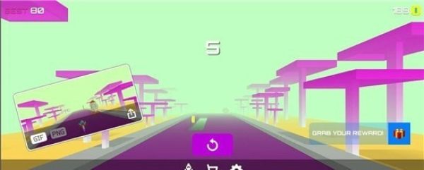 星际飞船跑酷3D游戏