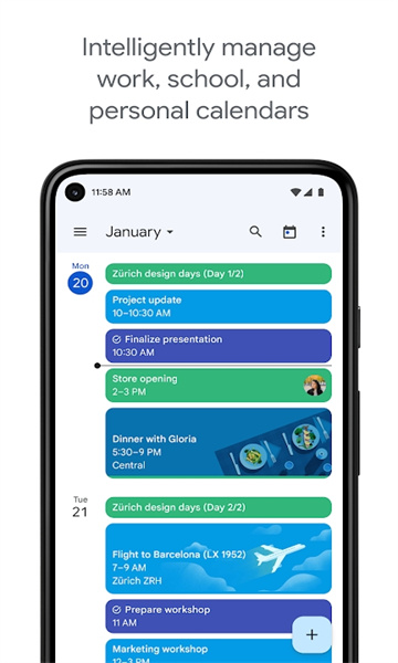 Google日历appAPP