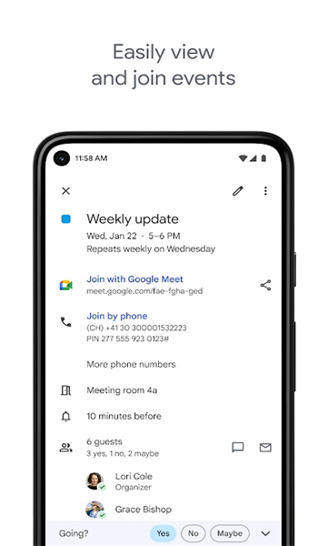 Google日历appAPP