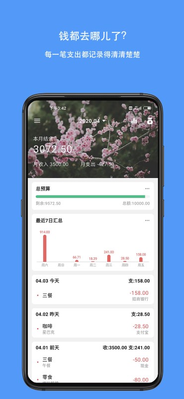 钱迹记账APP