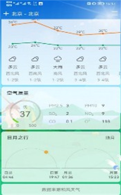 鼎鼎天气预报APP