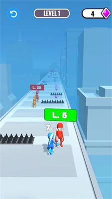 命中敌人跑免费游戏