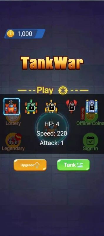 移动坦克战争全免费版app游戏