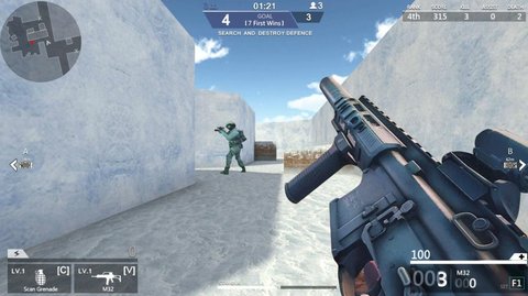 射击任务战争游戏