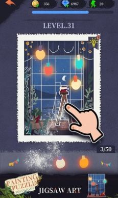 彩色拼绘游戏