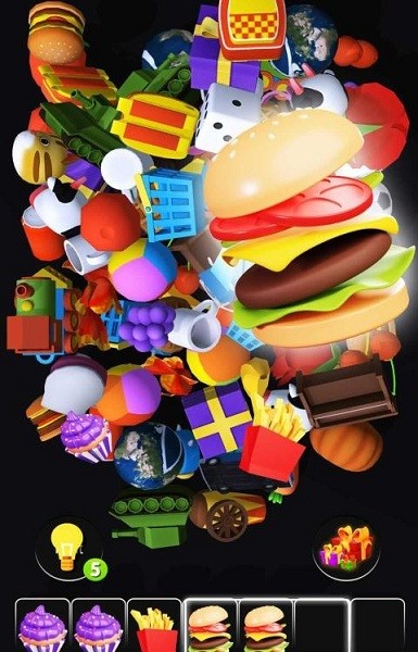 匹配狂热3D游戏