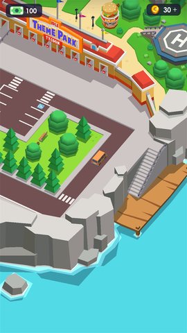 闲置主题公园游戏