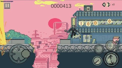 武士闪光跑酷手机版游戏