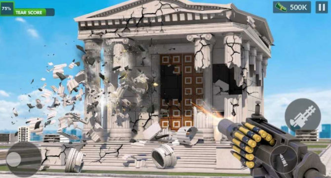 拆除建筑物游戏