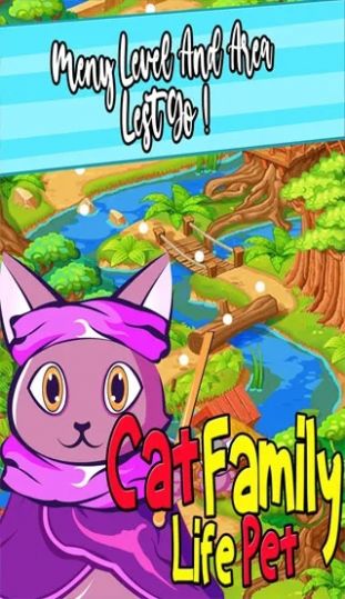 猫咪家庭生活宠物游戏