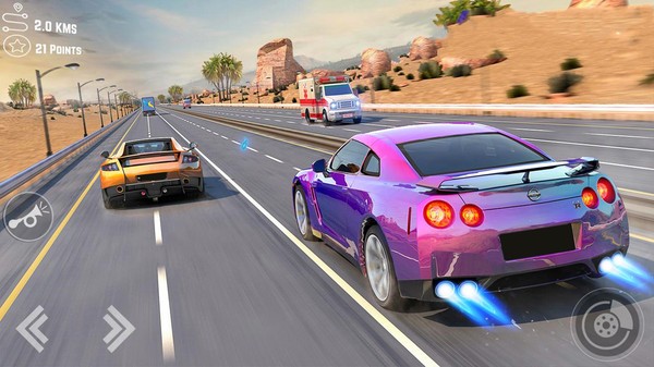 公路赛车3D游戏