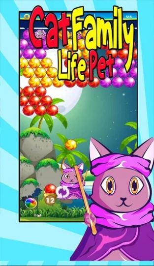 猫咪家庭生活宠物游戏