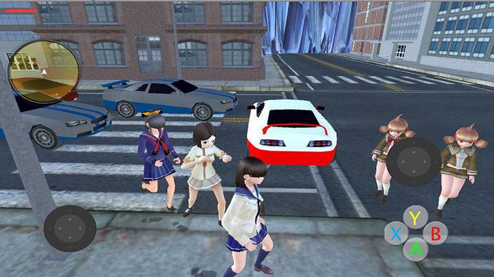 高中女生战斗模拟器游戏
