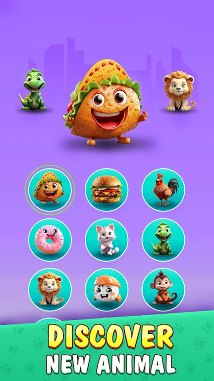 混合AI动物app游戏