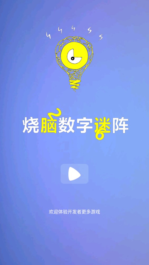 烧脑数字迷阵游戏