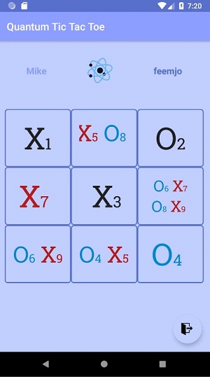 井字棋量子游戏