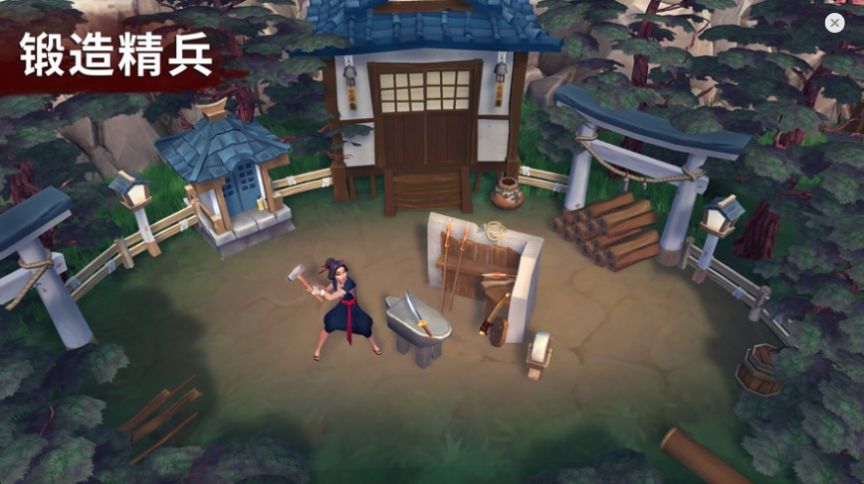大将武士的生存武侠版游戏
