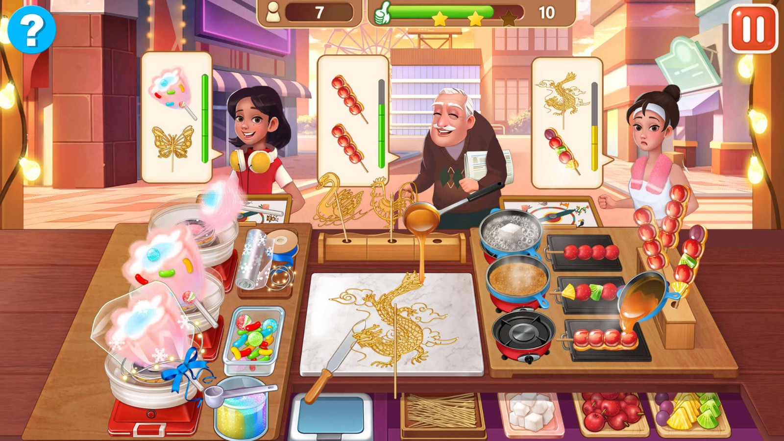 楼下的早餐店无广告游戏