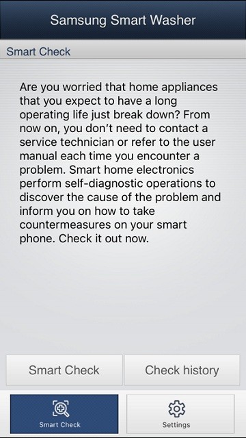 三星智能洗衣机APP
