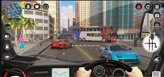 模拟公交车驾驶3d游戏