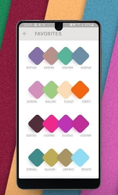 渐变色板APP