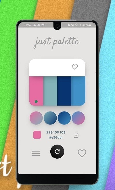 渐变色板APP