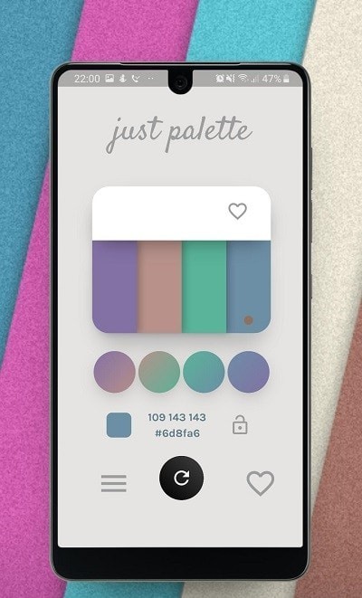 渐变色板APP