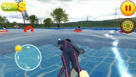 水上公园夏季冒险游戏