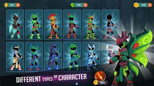 火柴射手战士弓箭射击游戏