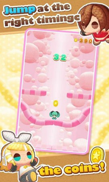 初音未来跳跳跳app版游戏