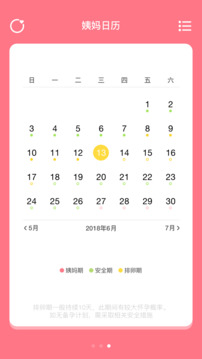 姨妈来咯(极简姨妈记录)官方版APP