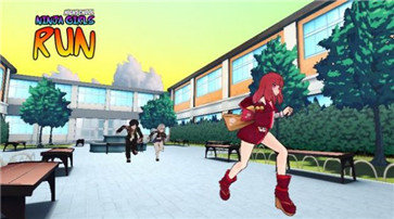 高中少女跑酷app游戏