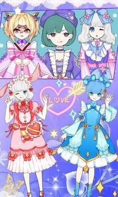 装扮我的少女模特游戏