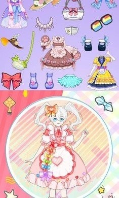 装扮我的少女模特游戏