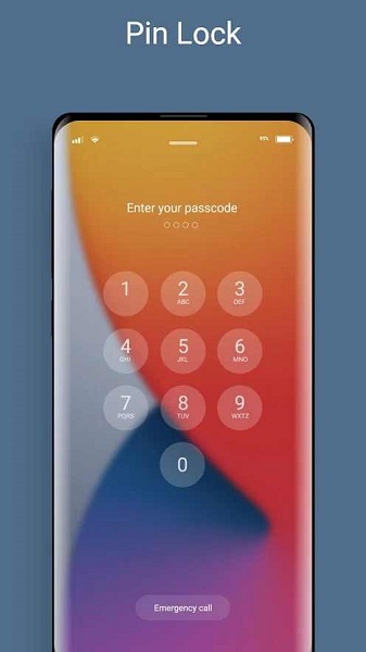仿ios锁屏appAPP