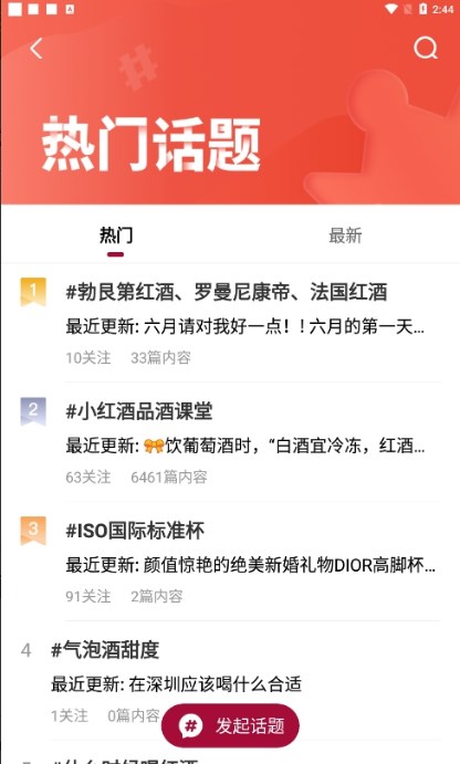 小红酒美酒达人社区手机版APP