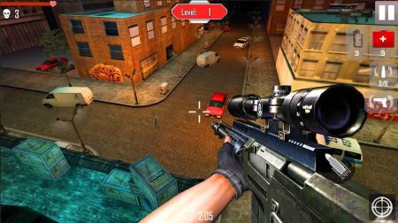 狙击手射击战争3D免费游戏