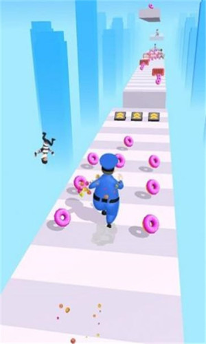 吃甜甜圈战跑app游戏