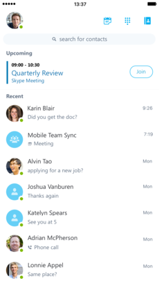 skype手机软件APP