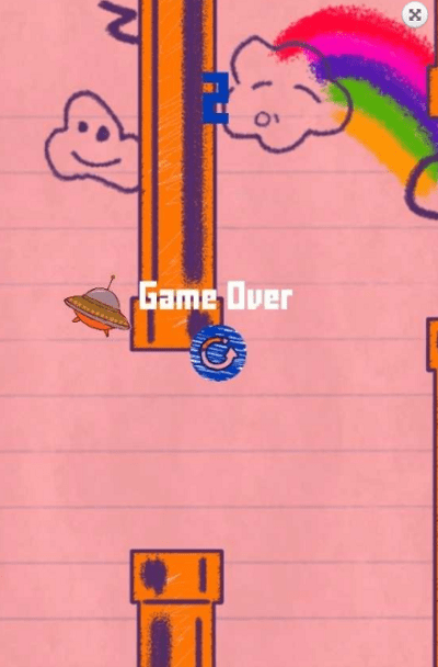 纸上UFO游戏游戏