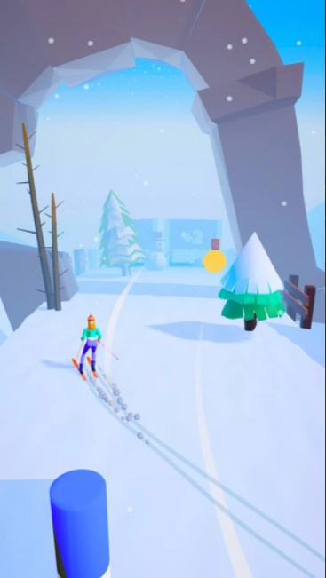 滑雪跑者游戏