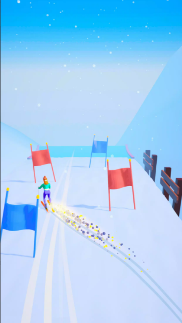 滑雪跑者游戏
