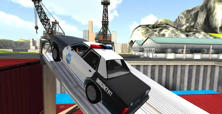 警车漂移模拟游戏