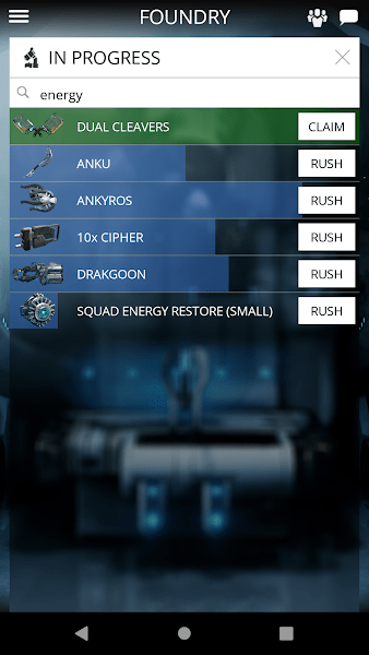 warframe手机app游戏游戏
