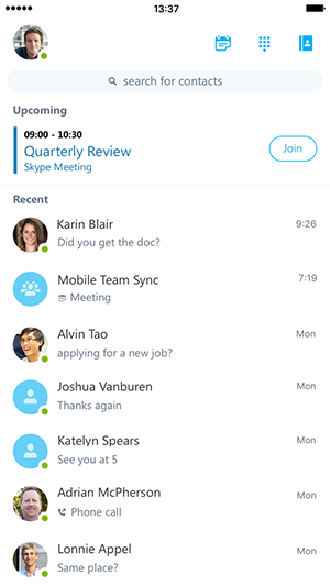 skype手机版APP