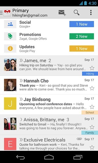 谷歌邮箱软件APP