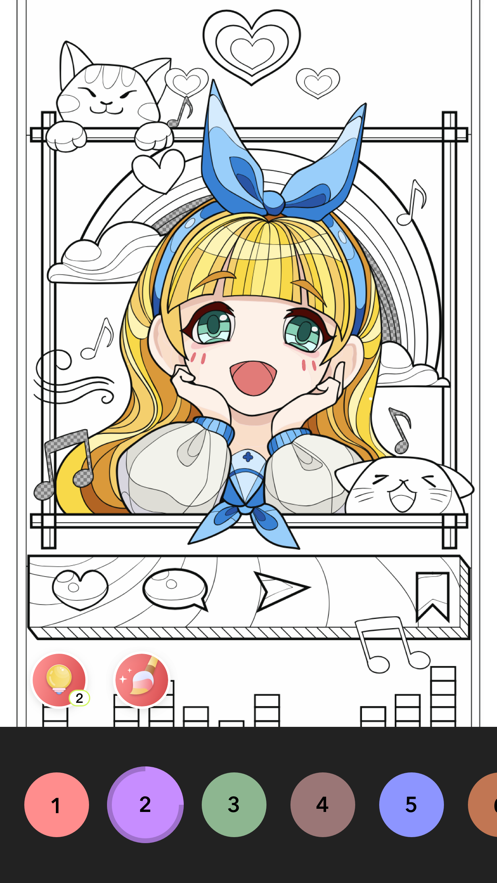彩虹画画板游戏