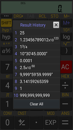 realcalc科学计算器APP