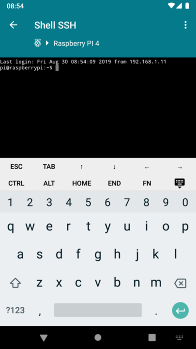raspcontrollerAPP