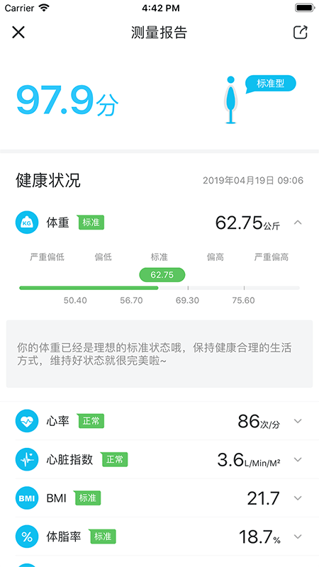 轻牛健康体脂秤APP